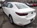 Snowflake White Pearl Mica - MAZDA3 Preferred Sedan AWD Photo No. 6