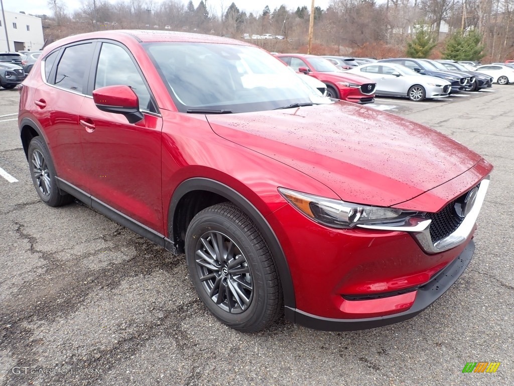 Soul Red Crystal Metallic 2020 Mazda CX-5 Touring AWD Exterior Photo #136662024