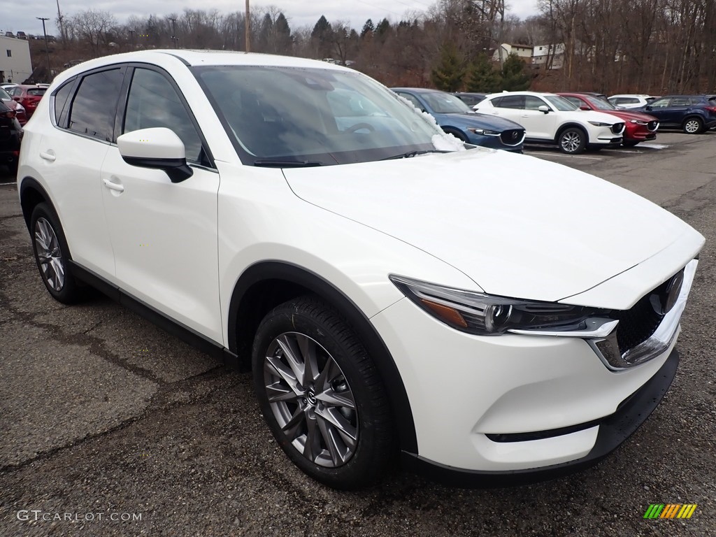 Snowflake White Pearl 2020 Mazda CX-5 Grand Touring AWD Exterior Photo #136662404