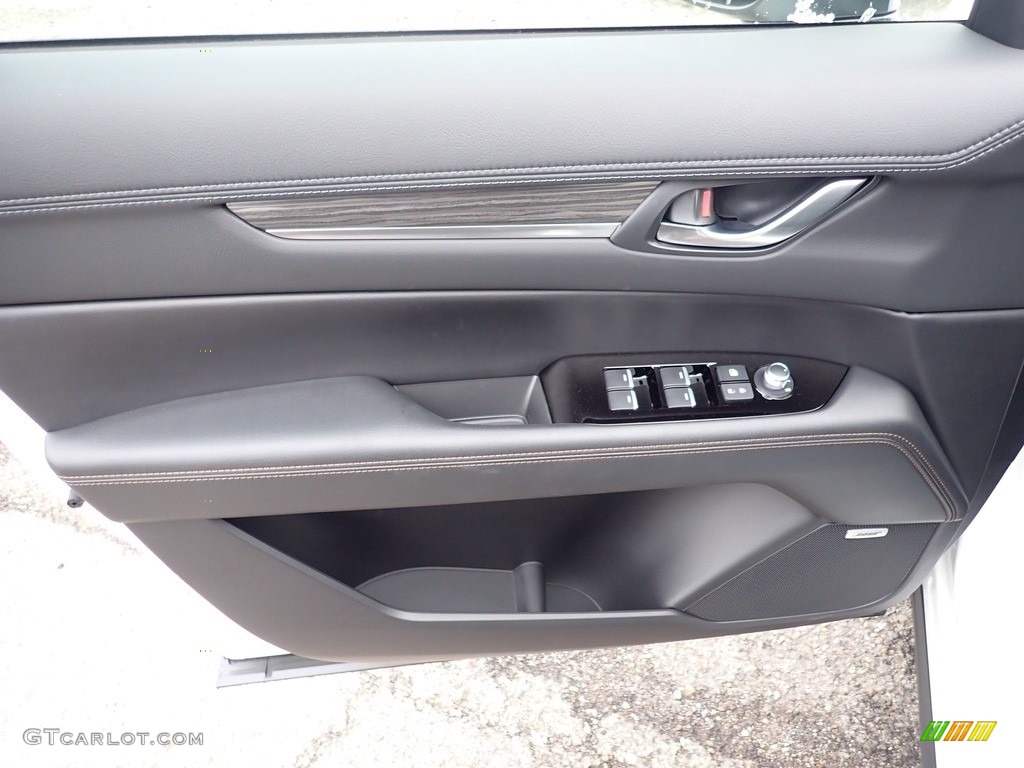 2020 Mazda CX-5 Grand Touring AWD Black Door Panel Photo #136662608