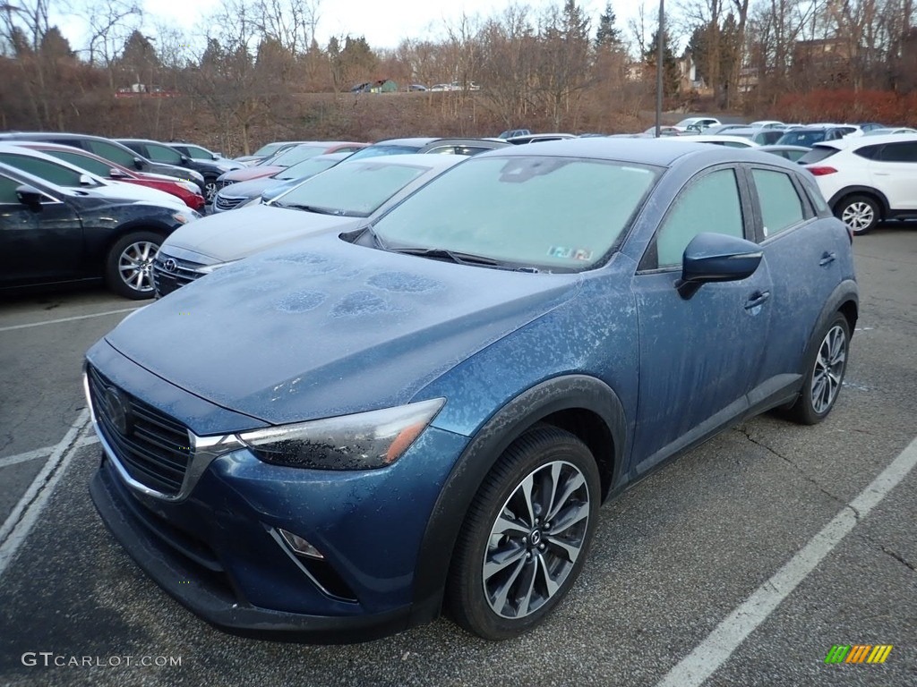 2019 CX-3 Touring AWD - Eternal Blue Mica / Black photo #1