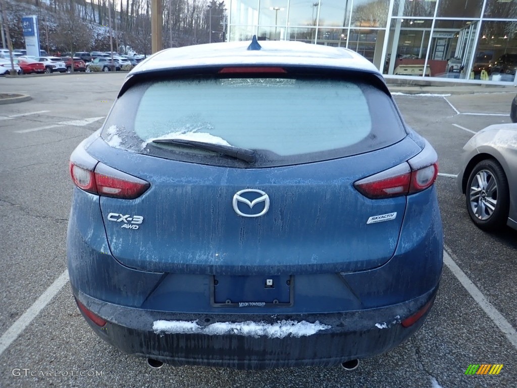 2019 CX-3 Touring AWD - Eternal Blue Mica / Black photo #3