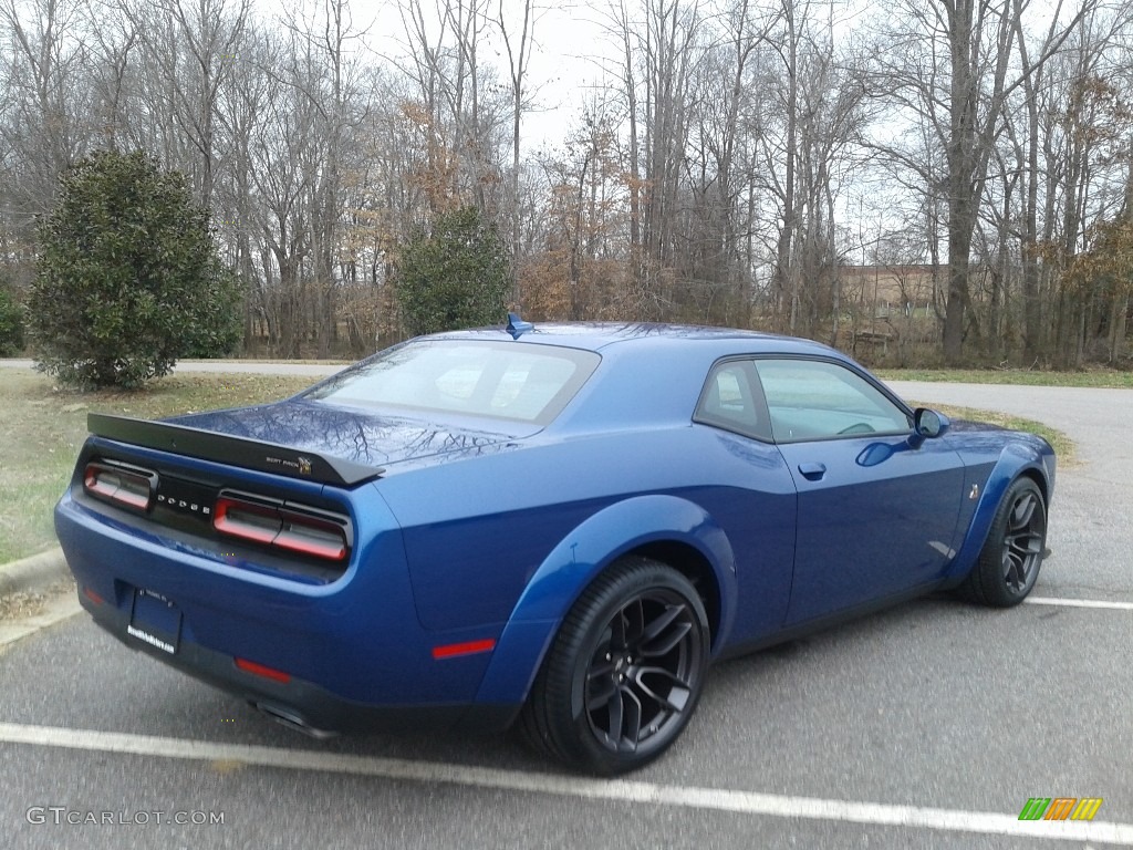 2020 Challenger R/T Scat Pack Widebody - IndiGo Blue / Black photo #6