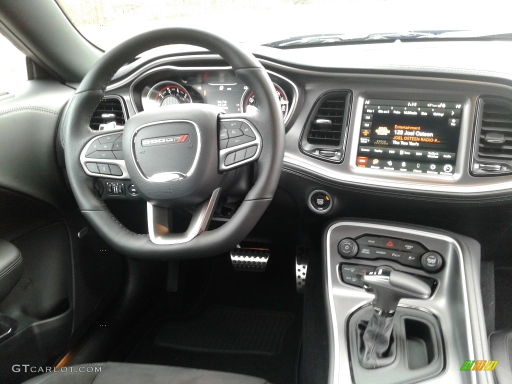 2020 Dodge Challenger R/T Scat Pack Widebody Black Dashboard Photo #136663076