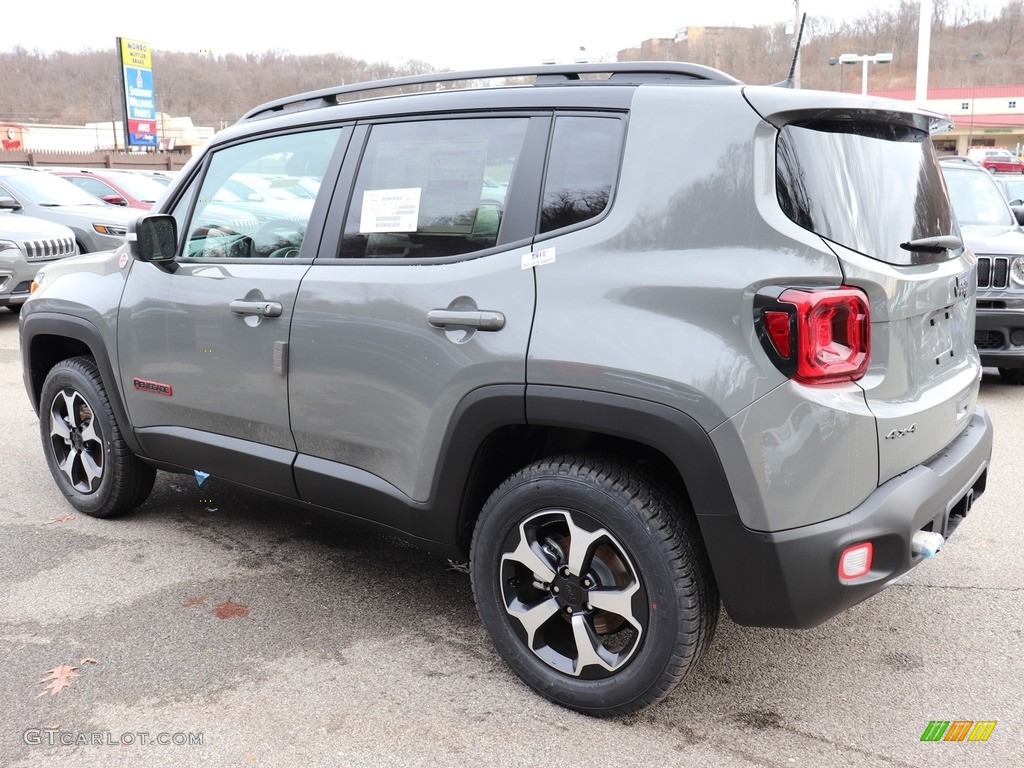 2020 Renegade Trailhawk 4x4 - Sting-Gray / Black photo #3