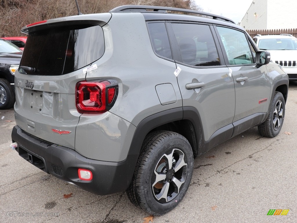 2020 Renegade Trailhawk 4x4 - Sting-Gray / Black photo #6