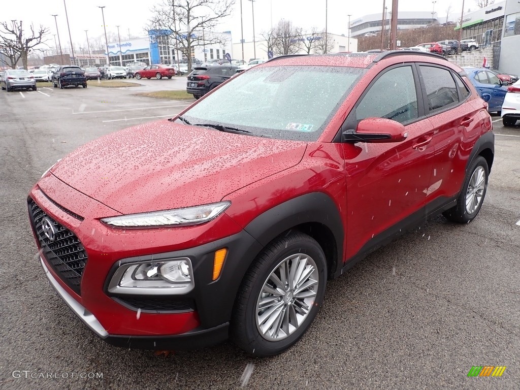 2020 Kona SEL AWD - Pulse Red / Black photo #5