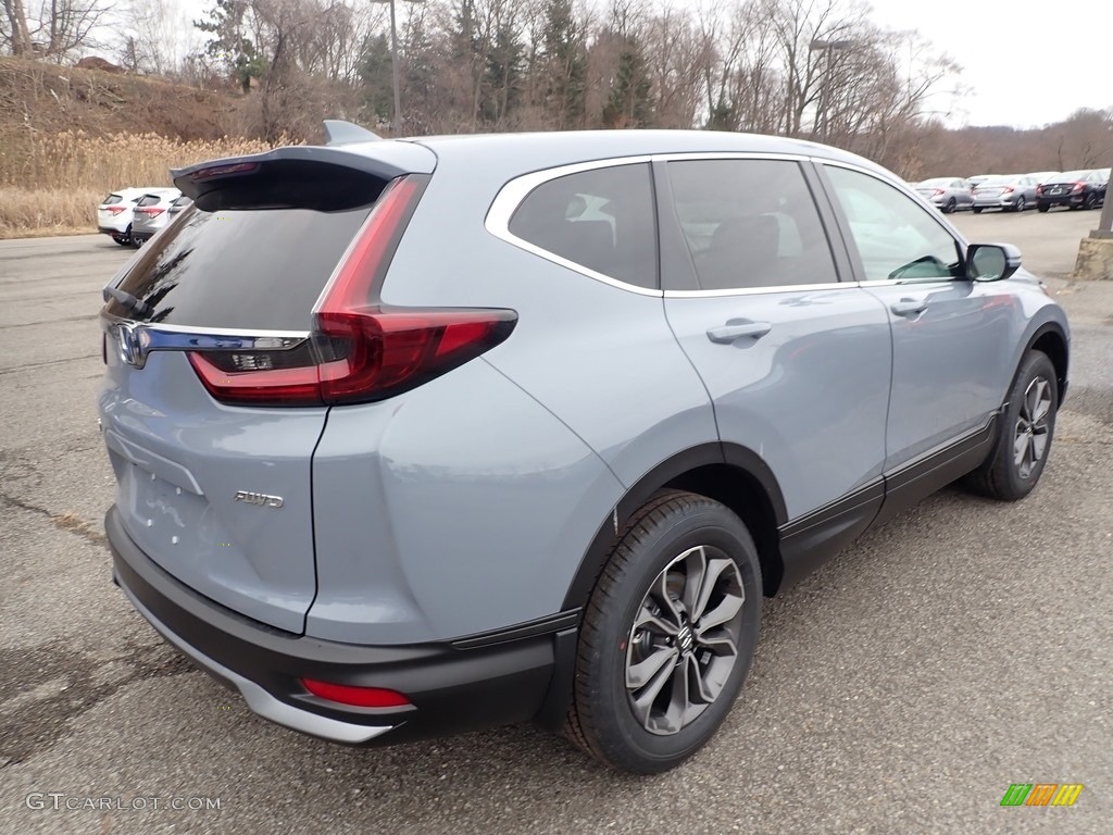 2020 CR-V EX-L AWD - Sonic Gray Pearl / Black photo #4