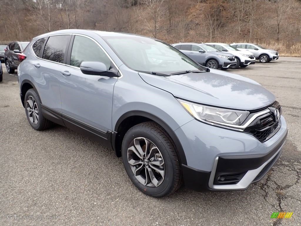 2020 CR-V EX-L AWD - Sonic Gray Pearl / Black photo #5