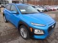 2020 Surf Blue Hyundai Kona SEL AWD  photo #3