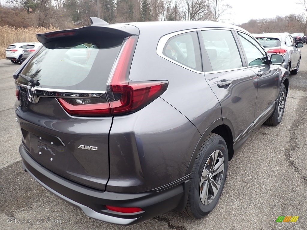 2020 CR-V LX AWD - Modern Steel Metallic / Black photo #5