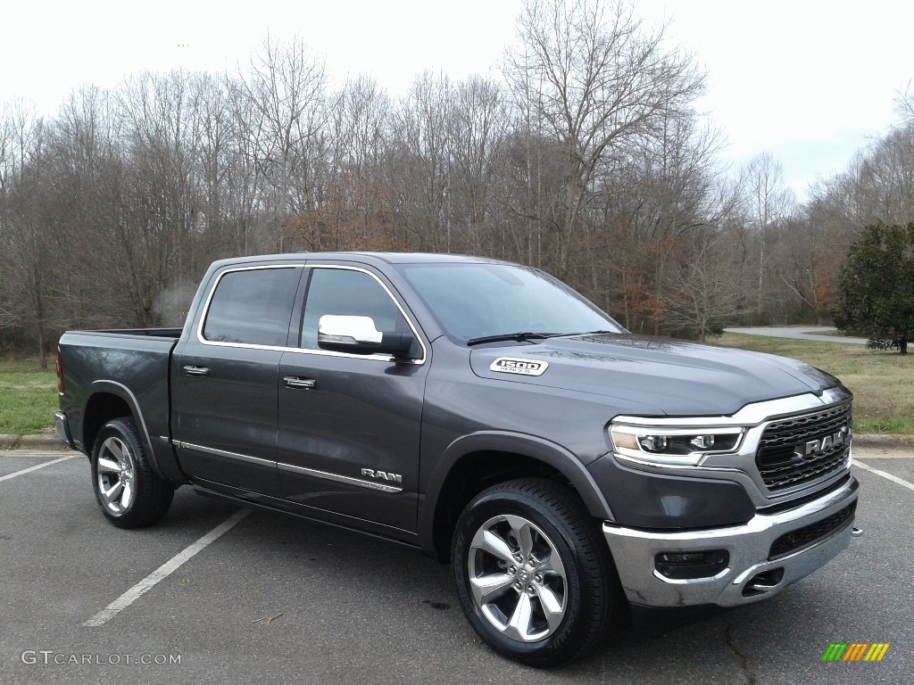 2020 1500 Limited Crew Cab 4x4 - Granite Crystal Metallic / Black photo #5