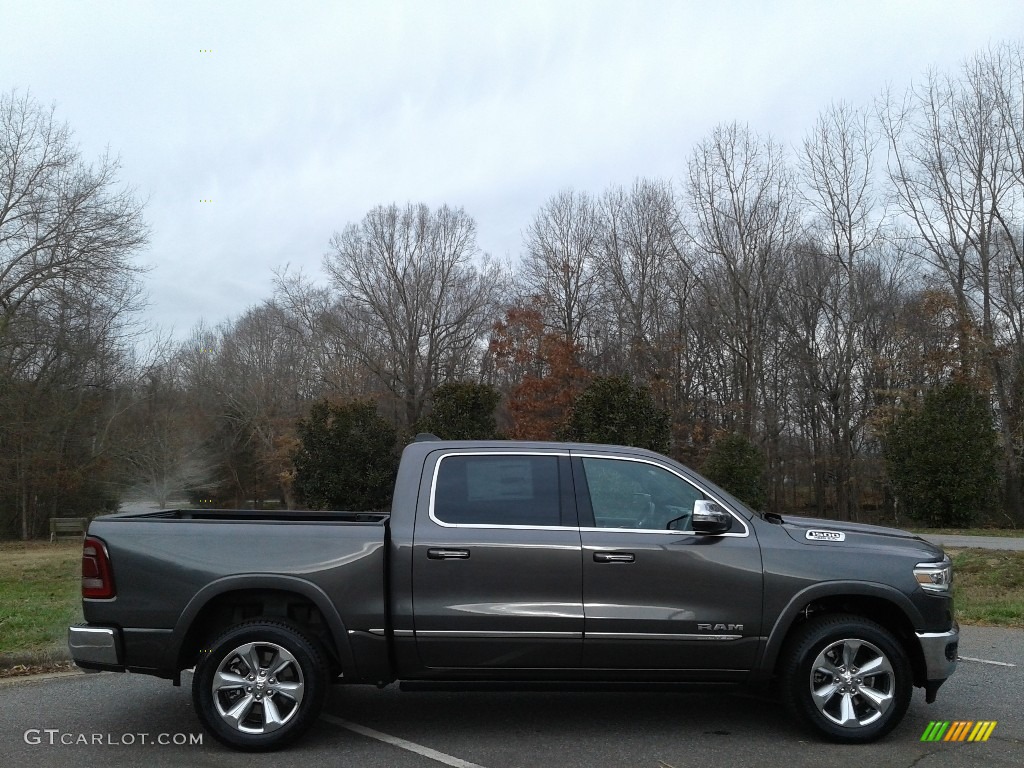 2020 1500 Limited Crew Cab 4x4 - Granite Crystal Metallic / Black photo #6