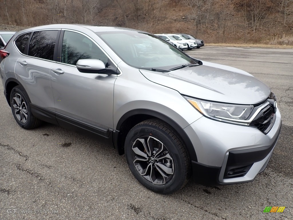 2020 CR-V EX AWD - Lunar Silver Metallic / Black photo #5