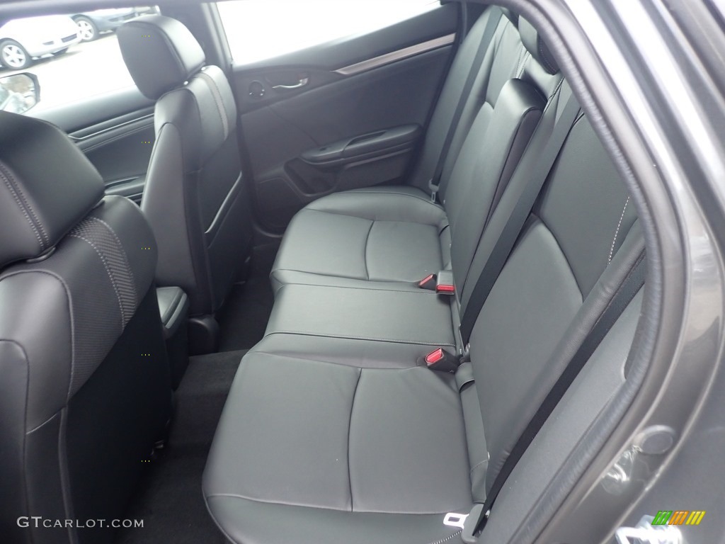 2020 Civic EX-L Hatchback - Polished Metal Metallic / Black photo #9