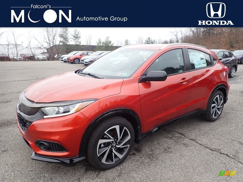 Orangeburst Metallic Honda HR-V