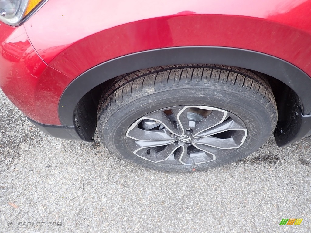 2020 CR-V EX-L AWD - Radiant Red Metallic / Gray photo #7