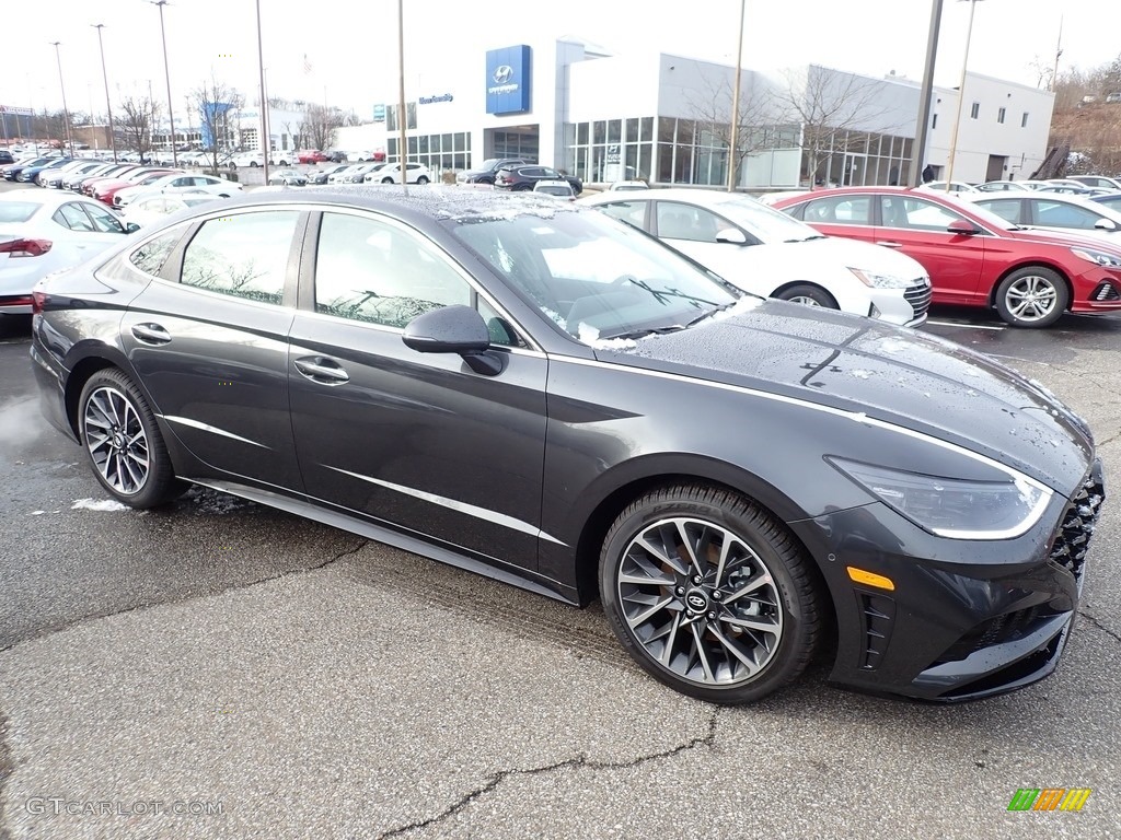 Portofino Gray 2020 Hyundai Sonata Limited Exterior Photo #136666547