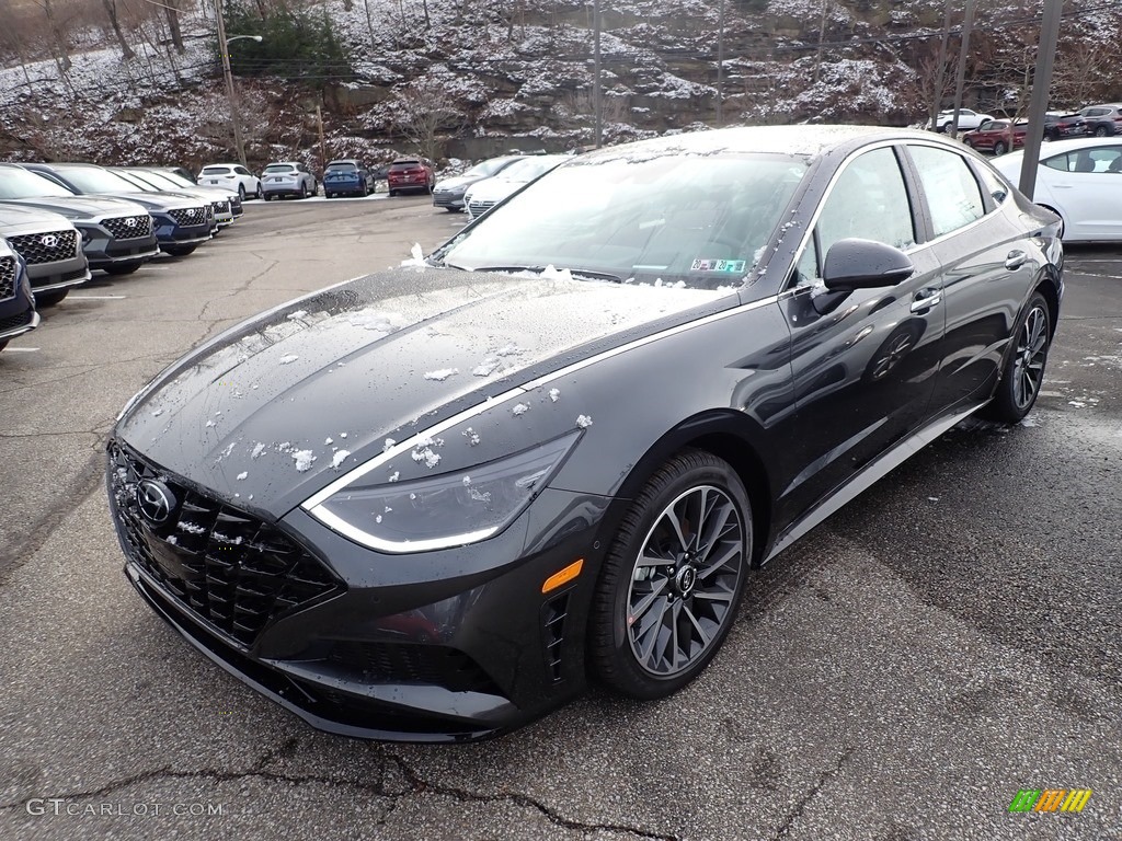 Portofino Gray 2020 Hyundai Sonata Limited Exterior Photo #136666604