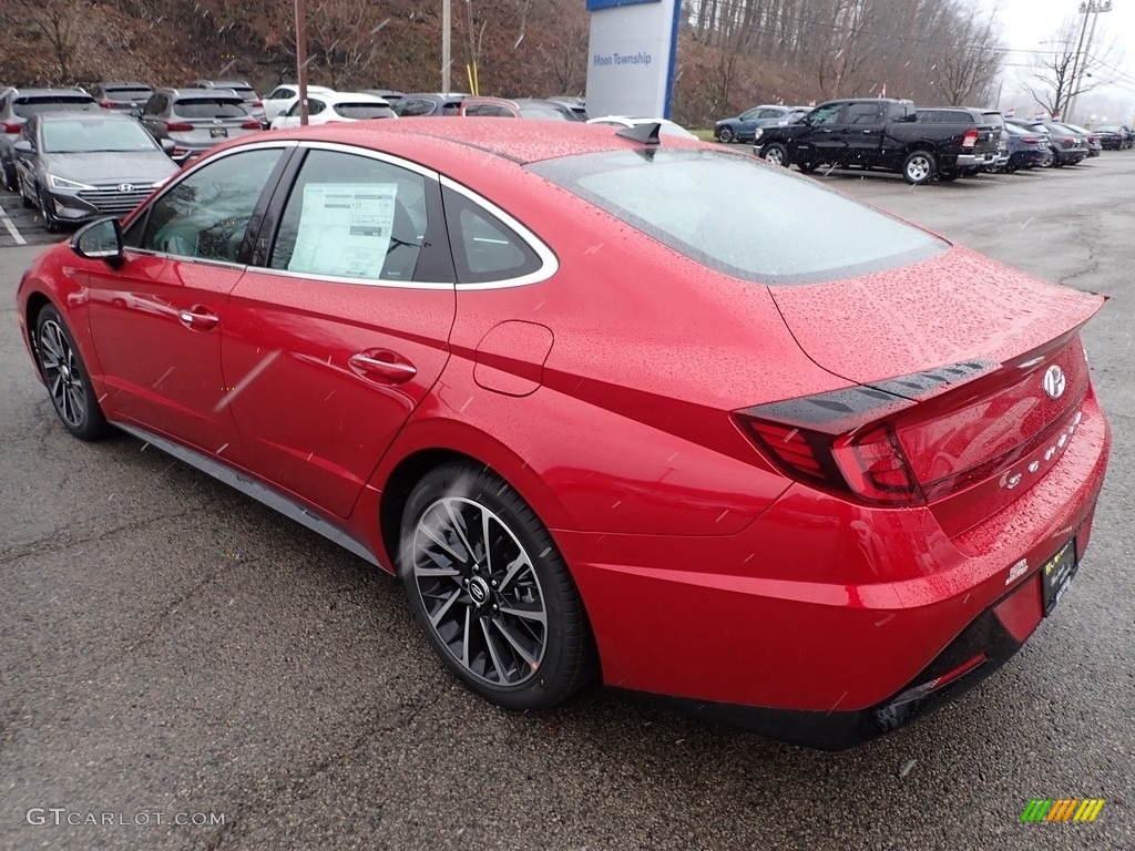 2020 Sonata SEL Plus - Calypso Red / Black photo #6