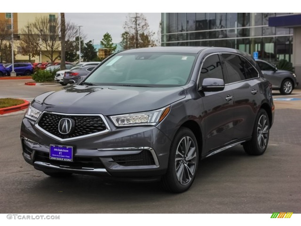 Modern Steel Metallic 2020 Acura MDX Technology AWD Exterior Photo #136668494