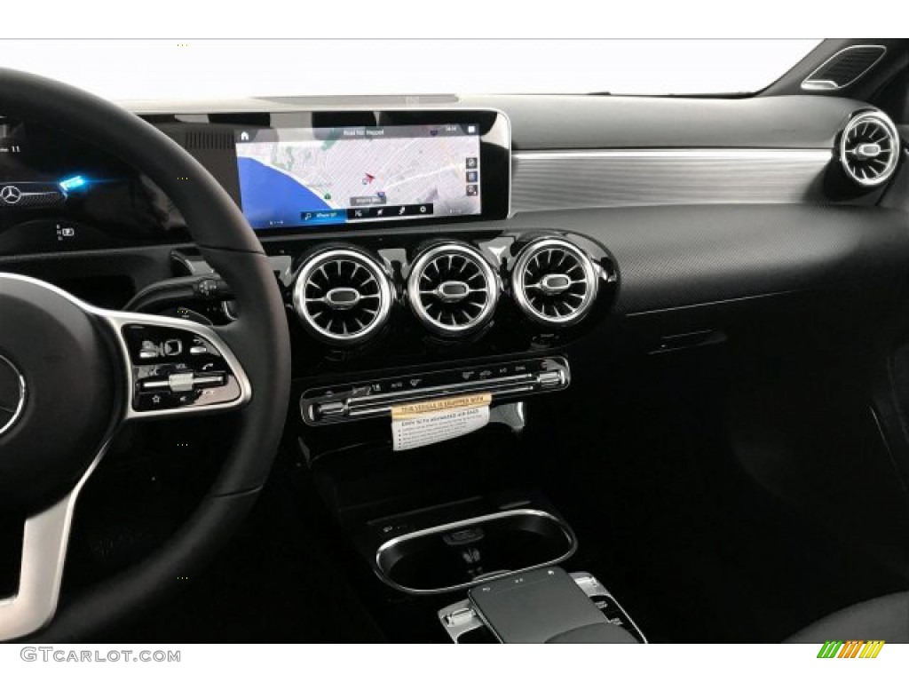 2020 A 220 Sedan - Digital White Metallic / Black photo #6