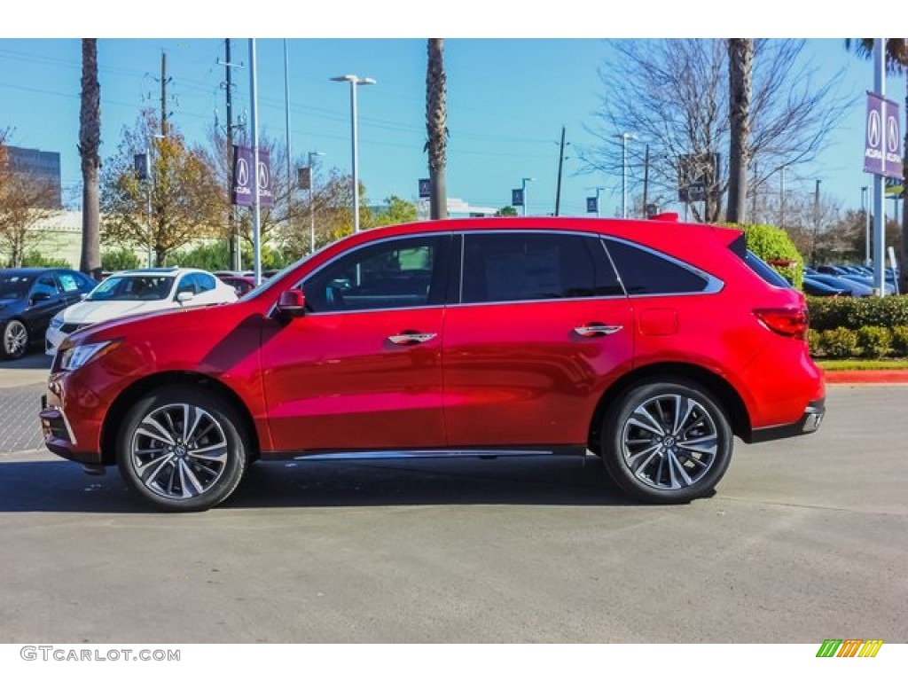 Performance Red Pearl 2020 Acura MDX Technology Exterior Photo #136669856