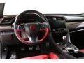 Type R Red/Black Suede Effect Dashboard Photo for 2018 Honda Civic #136670444