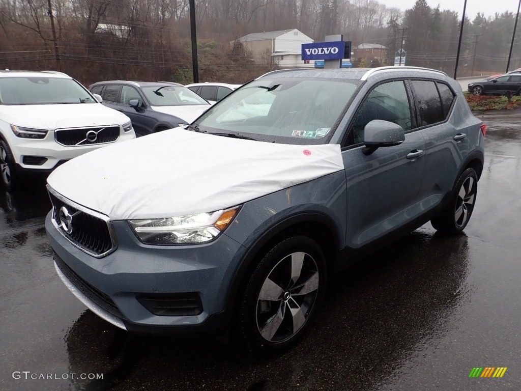 2020 XC40 T5 Momentum AWD - Thunder Grey Metallic / Charcoal photo #5