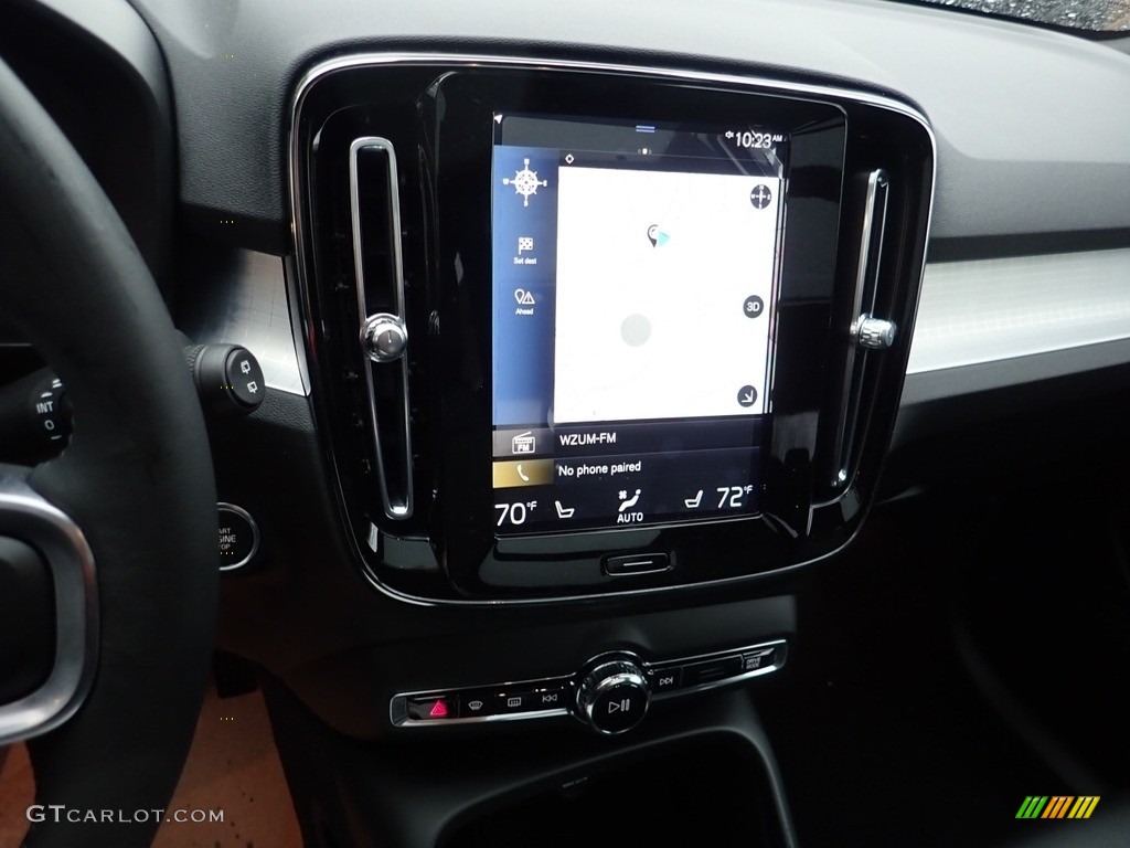 2020 XC40 T5 Momentum AWD - Thunder Grey Metallic / Charcoal photo #13
