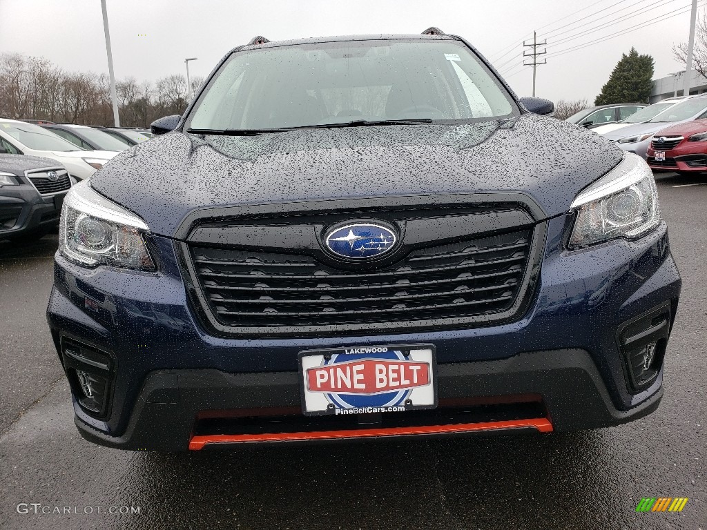 2020 Forester 2.5i Sport - Dark Blue Pearl / Gray Sport photo #2