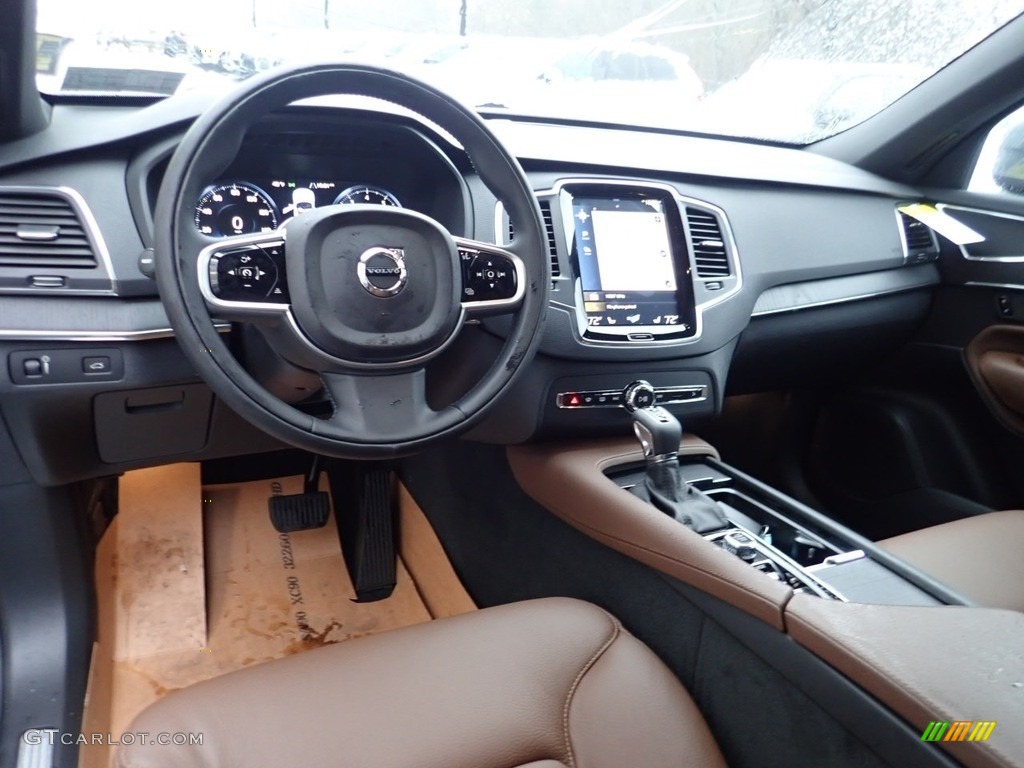 Maroon Interior 2020 Volvo XC90 T6 AWD Momentum Photo #136672627