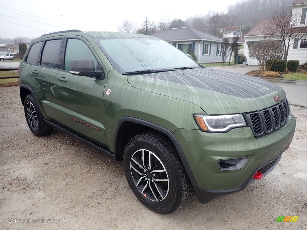 Green Metallic 2020 Jeep Grand Cherokee Trailhawk 4x4 Exterior Photo #136674733