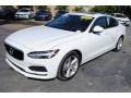 Ice White 2017 Volvo S90 T5 Exterior