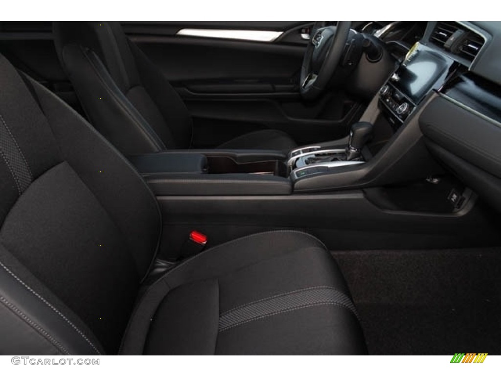 2020 Civic Sport Coupe - Modern Steel Metallic / Black photo #26