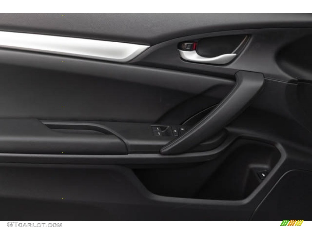 2020 Civic Sport Coupe - Modern Steel Metallic / Black photo #30