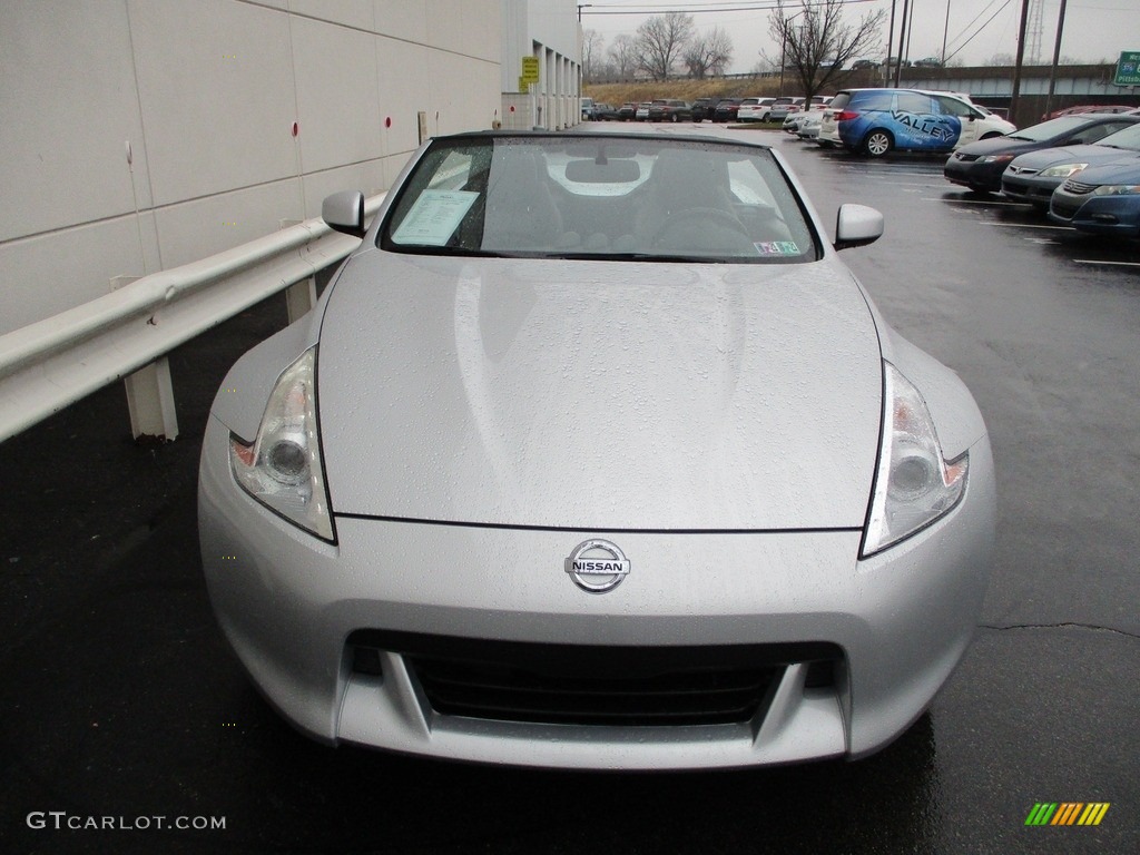 2010 370Z Touring Roadster - Brilliant Silver / Black Leather photo #8