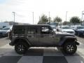 2019 Granite Crystal Metallic Jeep Wrangler Unlimited Rubicon 4x4  photo #3