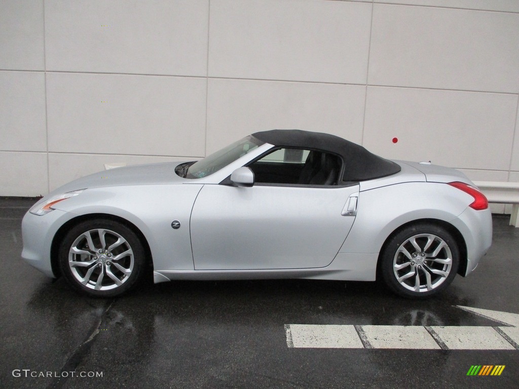 2010 370Z Touring Roadster - Brilliant Silver / Black Leather photo #12