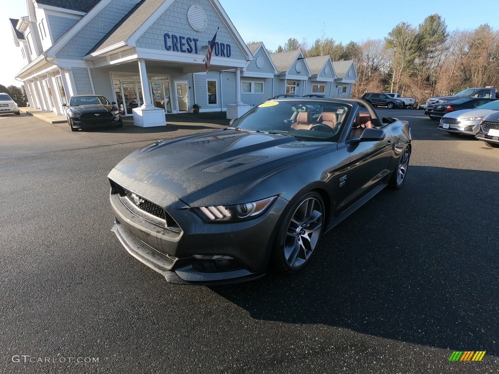 2015 Mustang GT Premium Convertible - Black / Dark Saddle photo #4