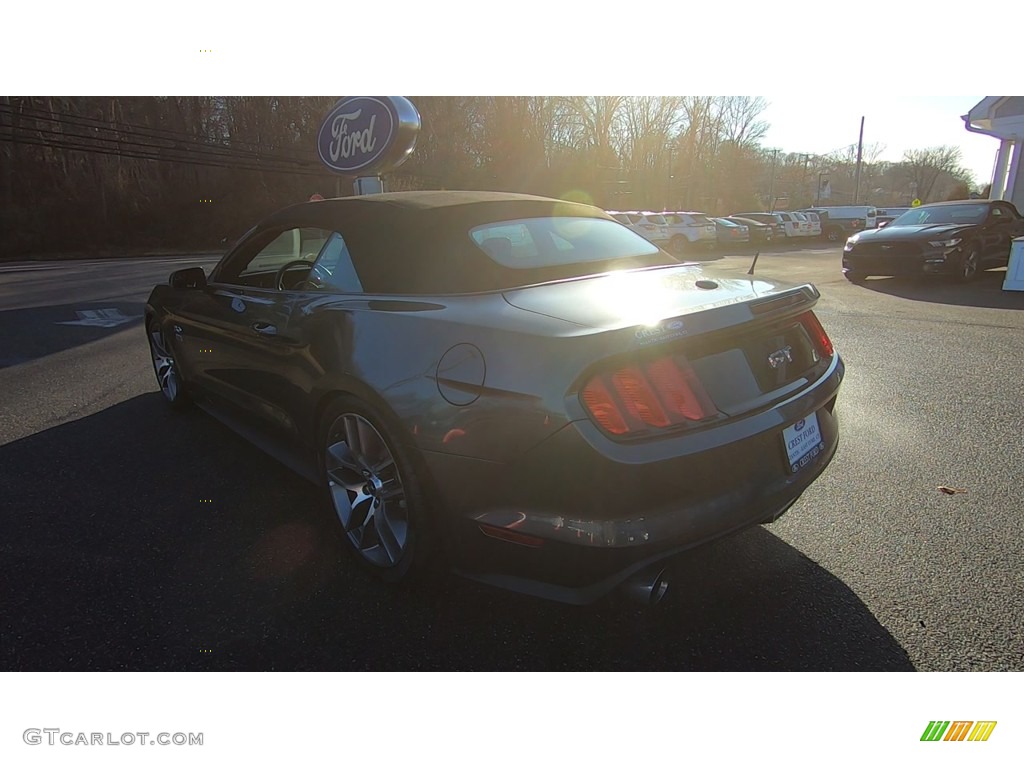 2015 Mustang GT Premium Convertible - Black / Dark Saddle photo #6