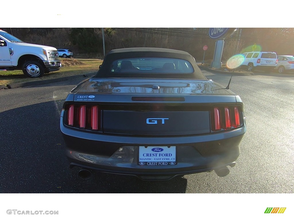 2015 Mustang GT Premium Convertible - Black / Dark Saddle photo #7
