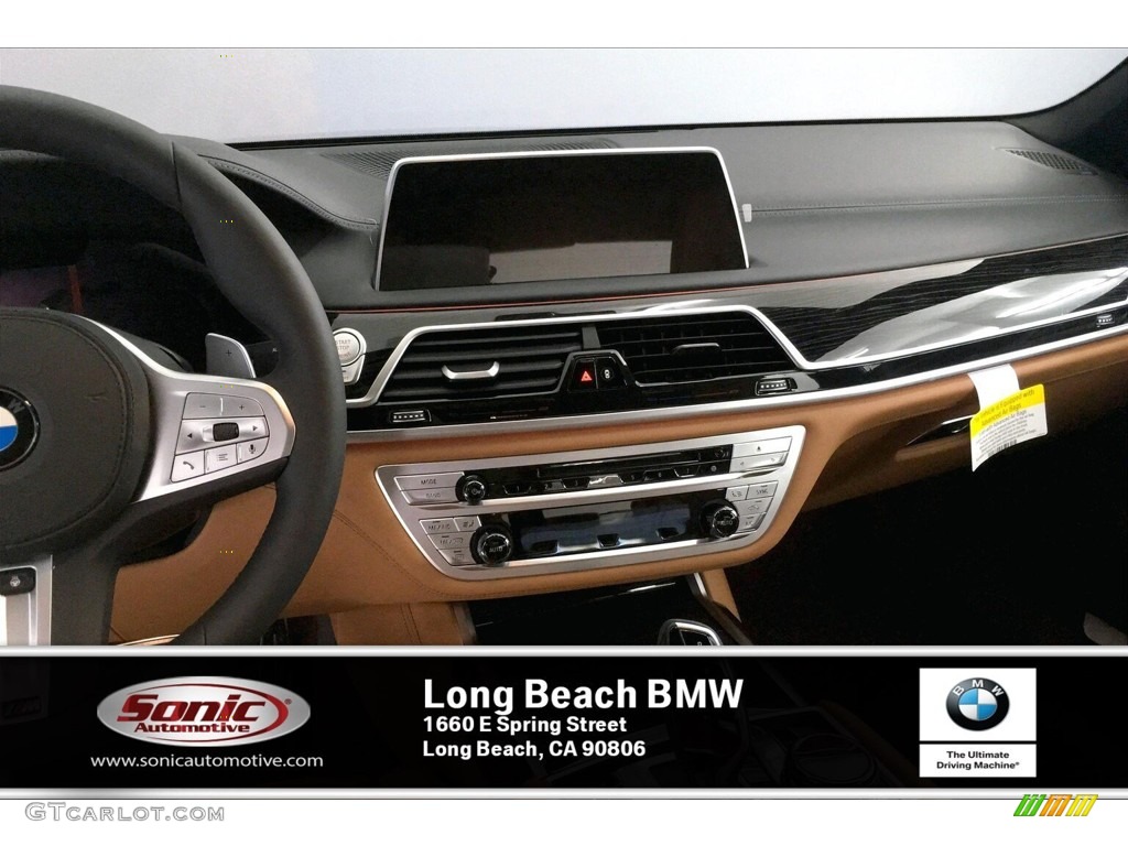 2020 7 Series 740i Sedan - Black Sapphire Metallic / Cognac photo #5