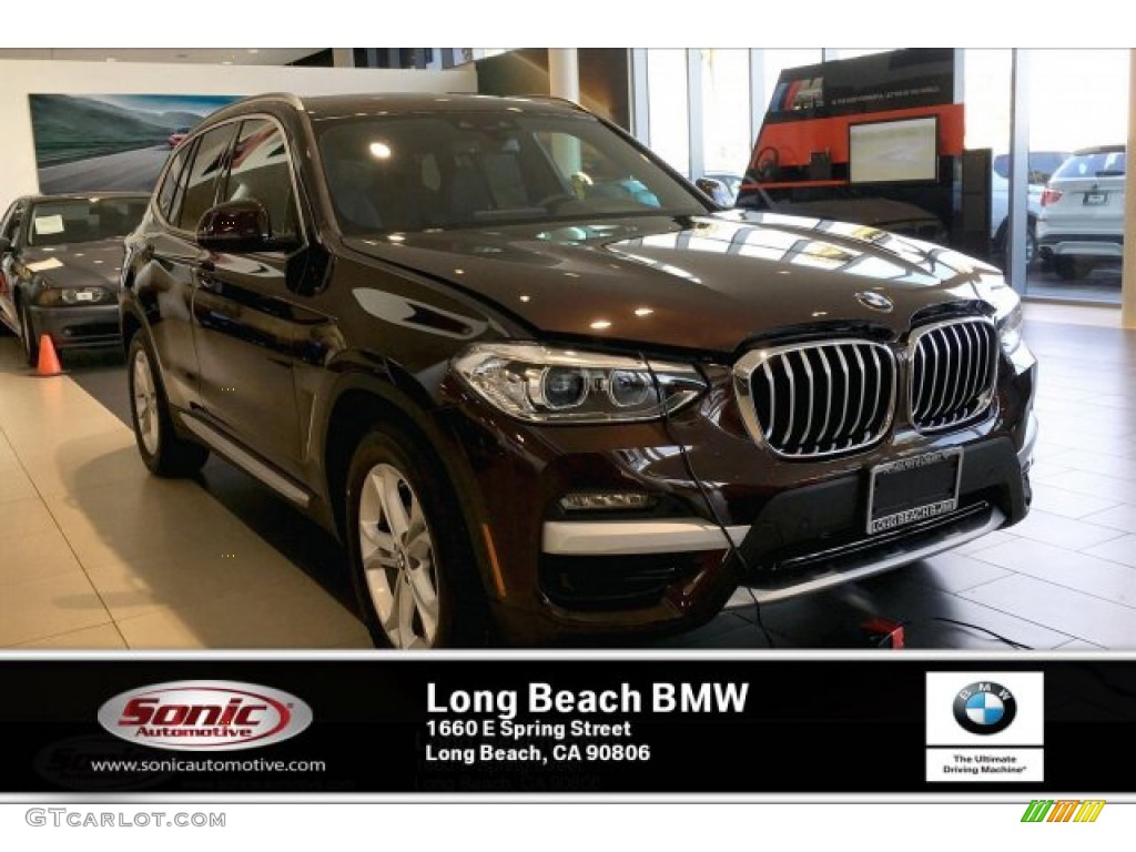 2020 X3 sDrive30i - Terra Brown Metallic / Black photo #1