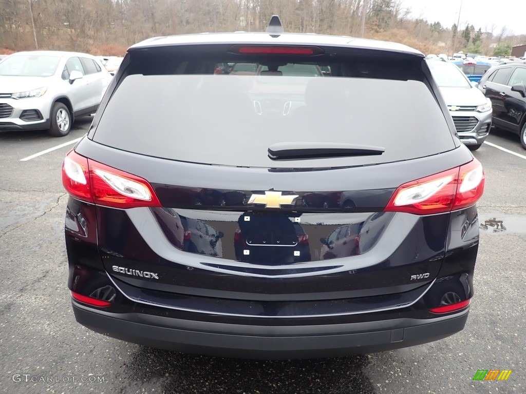 2020 Equinox LS AWD - Midnight Blue Metallic / Ash Gray photo #4