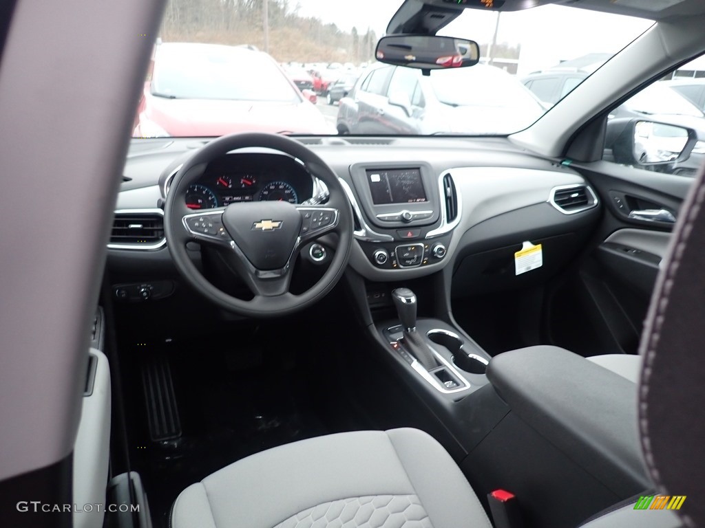 2020 Equinox LS AWD - Midnight Blue Metallic / Ash Gray photo #12