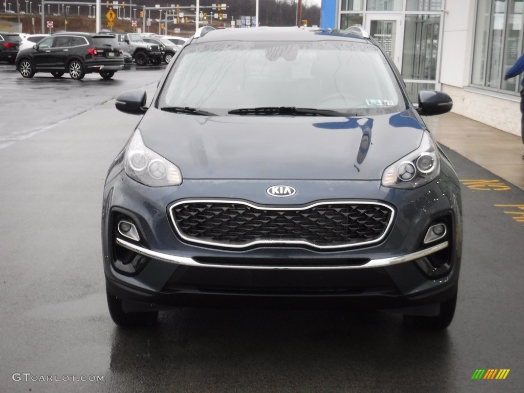 2020 Sportage EX AWD - Pacific Blue / Black photo #6