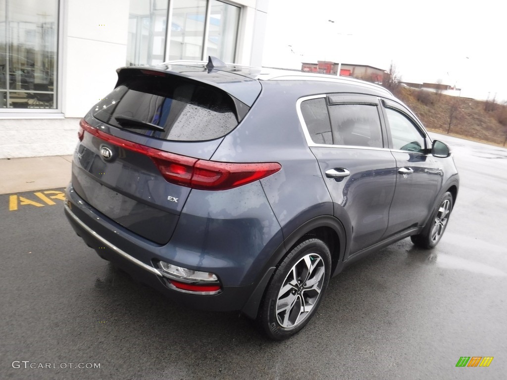 2020 Sportage EX AWD - Pacific Blue / Black photo #11