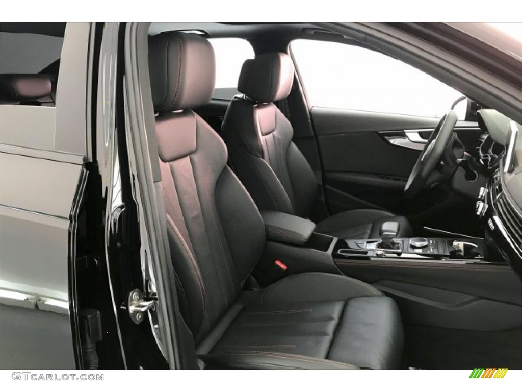 Black Interior 2019 Audi A4 Premium Plus quattro Photo #136685134