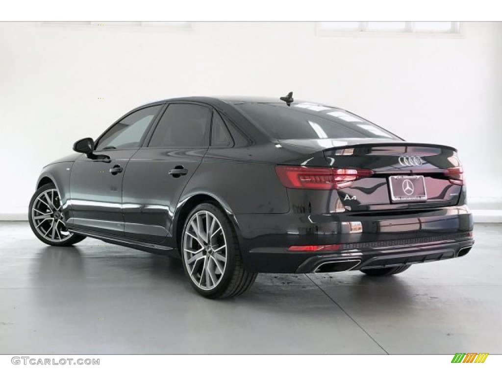 Brilliant Black 2019 Audi A4 Premium Plus quattro Exterior Photo #136685209